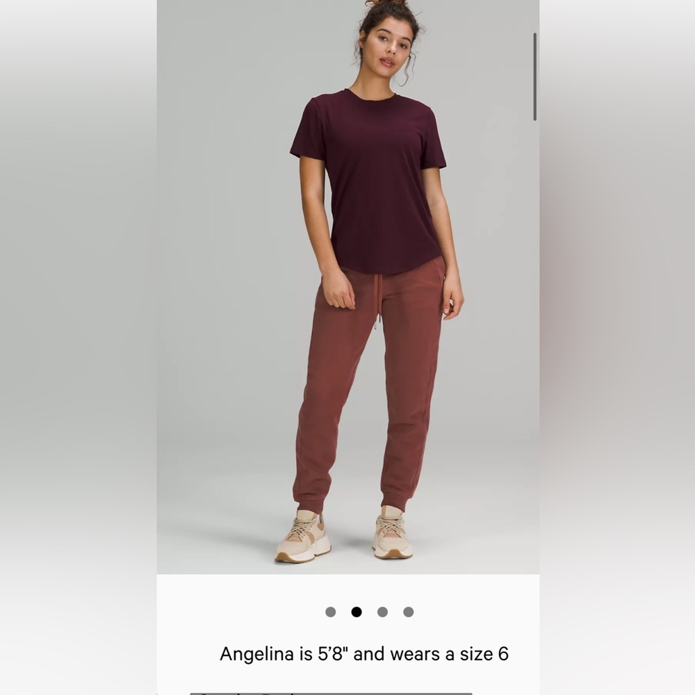 Lululemon High Waisted Scuba Joggers